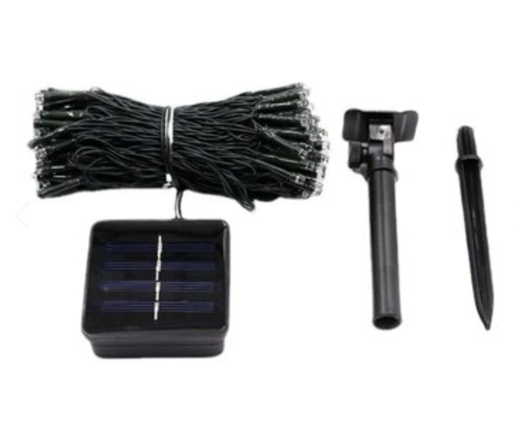 Luces navideñas solares, 400 luces 30 Metros
