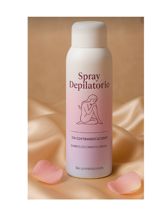GlowSmooth™ SPRAY DEPILATORIO que disuelve el vello indeseado en minutos